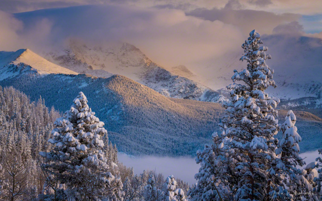 Photos of Rocky Mountain National Park Colorado from Many Parks Curve