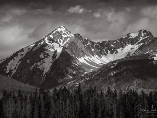 Never Summer Mountains Rocky Mountain National Park Colorado