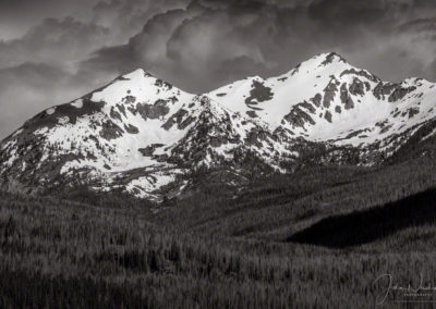 Never Summer Range from Kawuneeche Valley RMNP Colorado