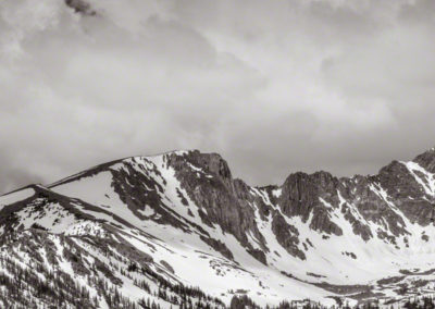 Never Summer Range from Fairview Curve Overlook on Trail Ridge Road RMNP Colorado