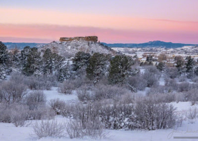 Castle Rock Colorado Winter Landscape Photos 2019