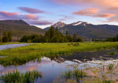 Photo of Baker Mountain Colorado River Rocky Mountain National Park