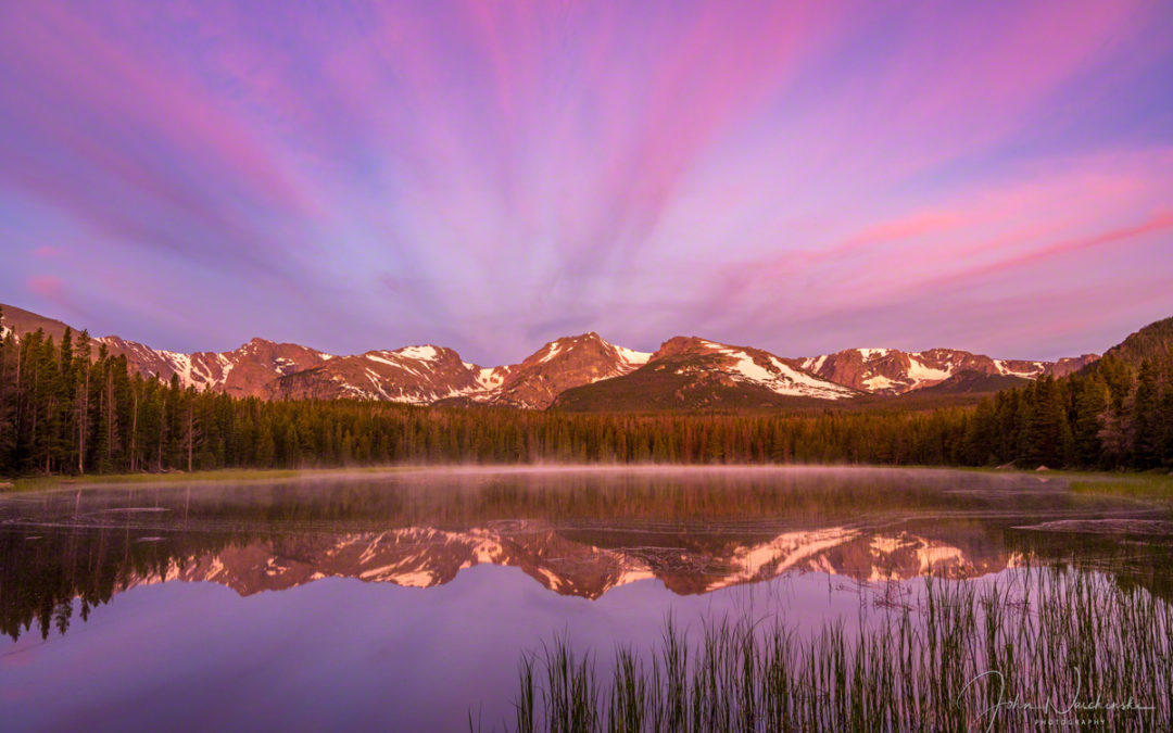 Photos of Bierstadt Lake Colorful Sunrise RMNP Colorado