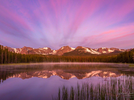 Photos of Bierstadt Lake Colorful Sunrise RMNP Colorado