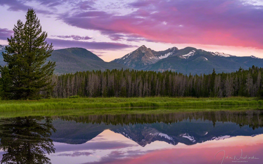 Images of Baker Mountain, Bowen Mountain – Never Summer Range