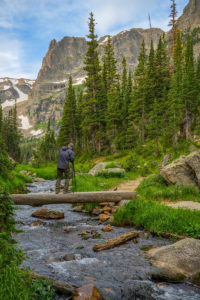 On Location at Odessa Lake & Fern Creek Foot Bridge RMNP Colorado