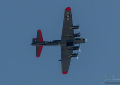 Wings of Blue Parachute Jumping from B-17G Texas Raiders