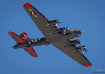 B-17G Flying Fortress Bomber “Texas Raiders” at the Pikes Peak Airshow