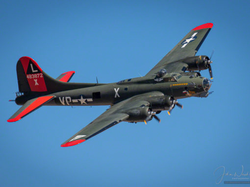 B-17G Flying Fortress Bomber “Texas Raiders” at the Pikes Peak Airshow