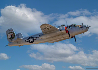 North American B-25 Mitchell - WWII Era Medium Altitude Bomber at Pikes Peak Airshow