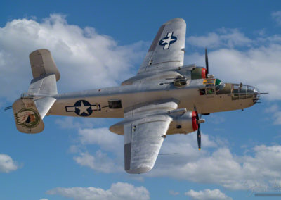 Fly By of North American B-25 Mitchell Bomber at Pikes Peak Airshow