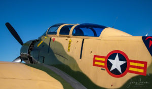 Close up of 1952 Douglas AD-5 (A-1E) Skyraider (N39147) on Static Display