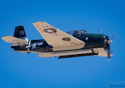 Photo of Grumman TBM Avenger built for Marines with Bomb Doors Open