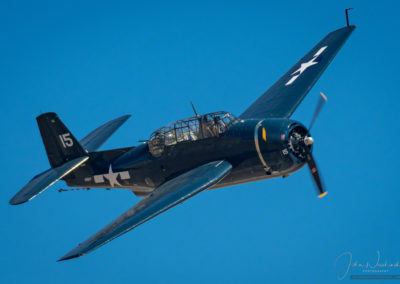 Flyby of Navy Grumman TBM Avenger