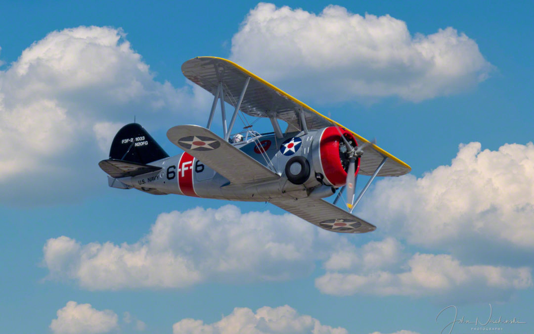 Photos of The Grumman F3F-2 Navy and Marine Biplane Fighter