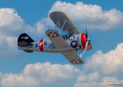 Grumman F3F-2 Biplane Fighter Pikes Peak Airshow