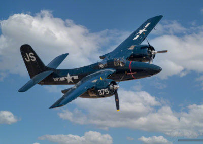 1945 Grumman F7F-3N Tigercat Flyby at Pike Peak Airshow