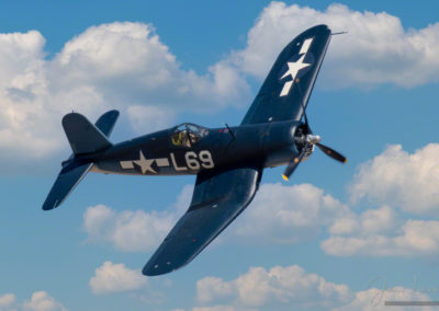 Only Flying Brewster F3A Corsair at Pikes Peak Airshow in Colorado Springs