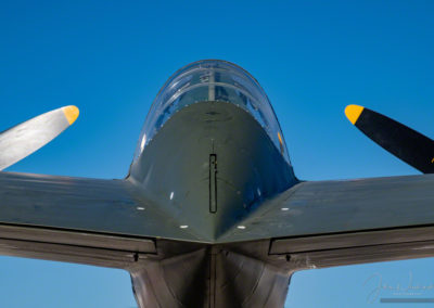 1942 Lockheed P-38F-5 Lightning (N12652) - "White 33" on Static Display at Pikes Peak Airshow