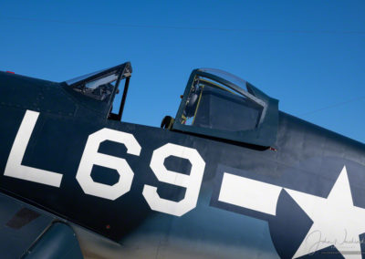 Photo of WWII Navy Brewster F3A Corsair Cockpit