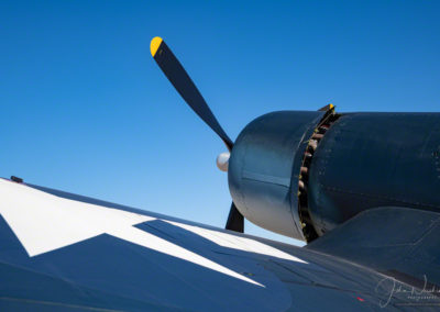 Photo of WWII Navy Brewster F3A Corsair on display