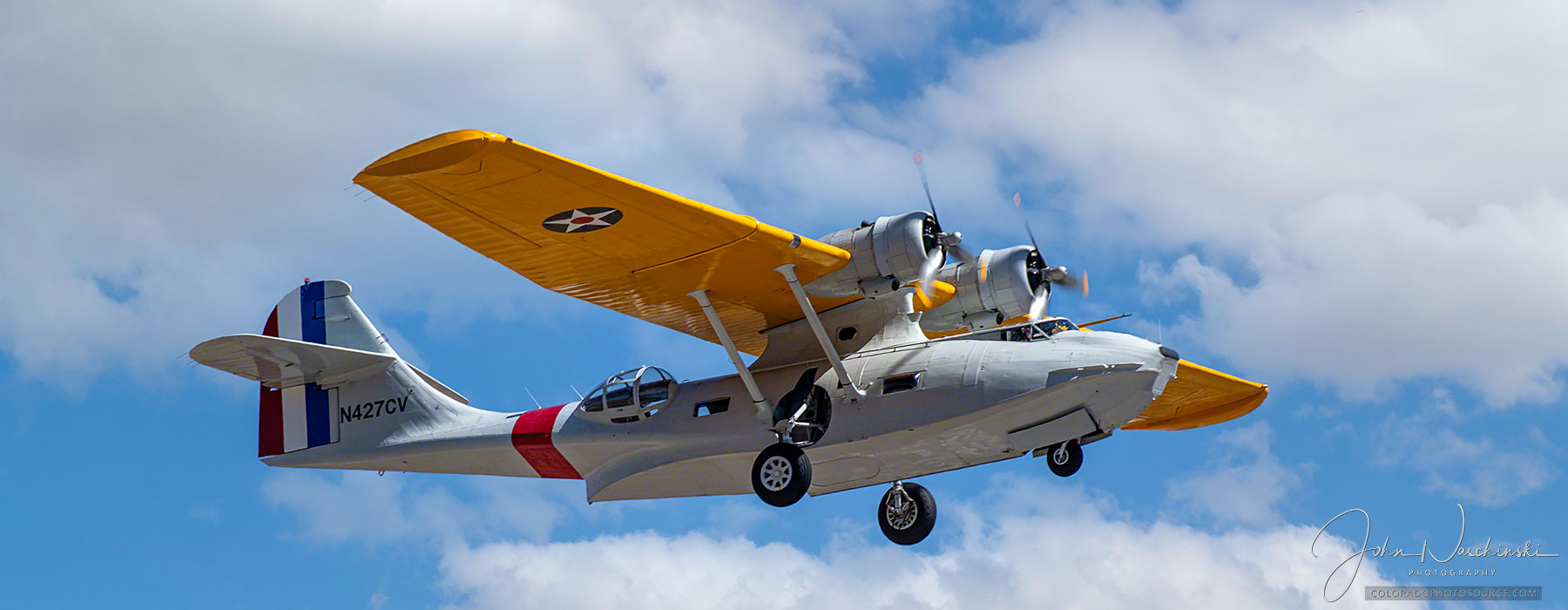 The amphibious Consolidated PBY Catalina