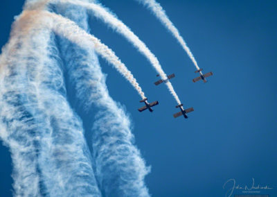Rocky Mountain Renegades formation Flying at Pikes Peak Regional Airshow