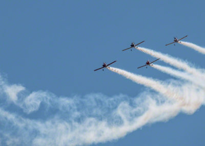 Rocky Mountain Renegades Four Man Formation Flying at Pikes Peak Regional Airshow