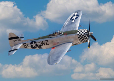 Photo of The Republic P-47 Thunderbolt at Colorado Springs Airshow