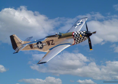 P-51D Frances Dell at Colorado Springs Airshow