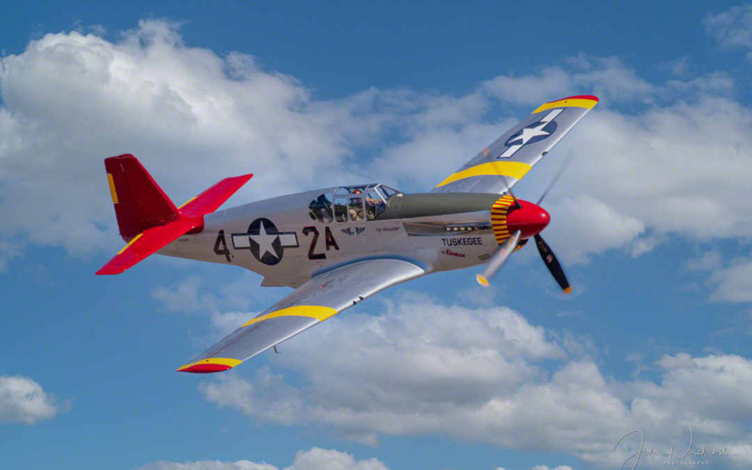 Photos of P-51 CAF Red Tail Squadron Tuskegee Airmen