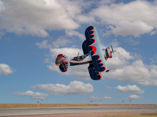Photos of Kyle Franklin “Dracula” Custom Biplane at Colorado Springs Airshow