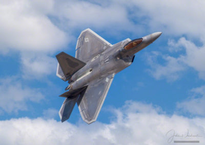 Photos of F-22 Raptor Flown by the USAF Demonstration Team