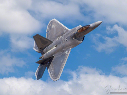 Photos of F-22 Raptor Flown by the USAF Demonstration Team