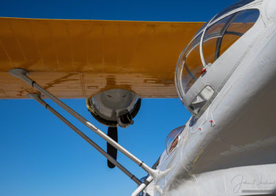 Engines Wing and Rear Bubble on Consolidated PBY Catalina at Colorado Springs Airshow