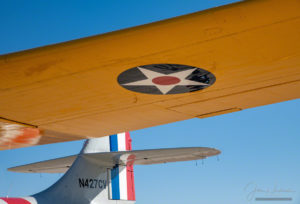 View of Wing and Tail of Consolidated PBY Catalina at Pikes Peak Regional Airshow
