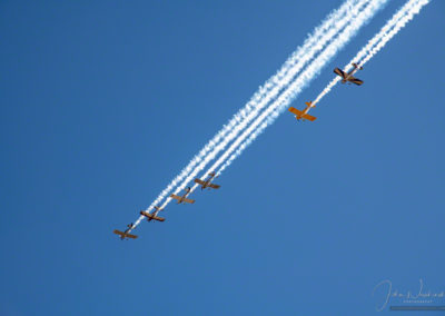 Rocky Mountain Renegades Airshow Team 6 man Formation at Colorado Springs Airshow