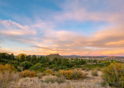 Autumn Photo of Castle Rock Colorado