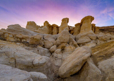 Hoodoos at the Colorado Paint Mines