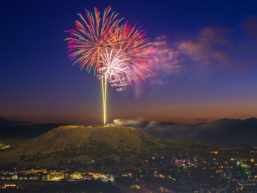 Photos of Castle Rock Colorado 4th of July Fireworks