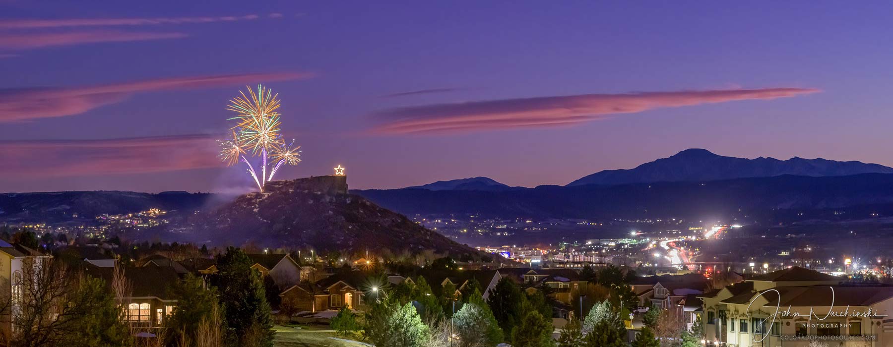 Starlighting Photo Castle Rock CO Nov 23 2024