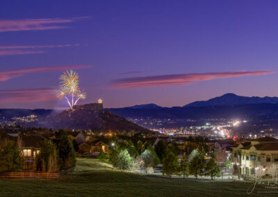 Photos of Castle Rock Colorado Starlighting 2024